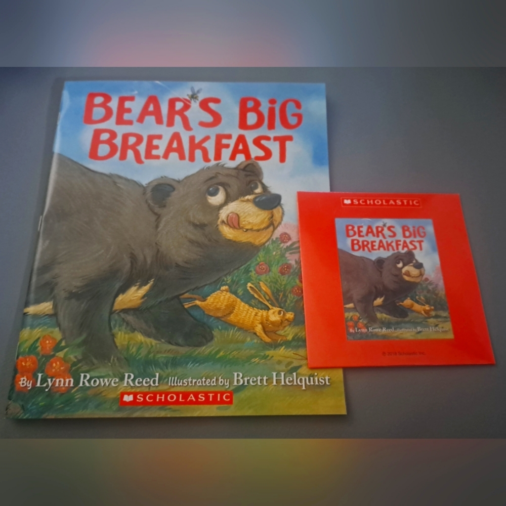 New Scholastic Bear's Big Breakfast Book and CD Set